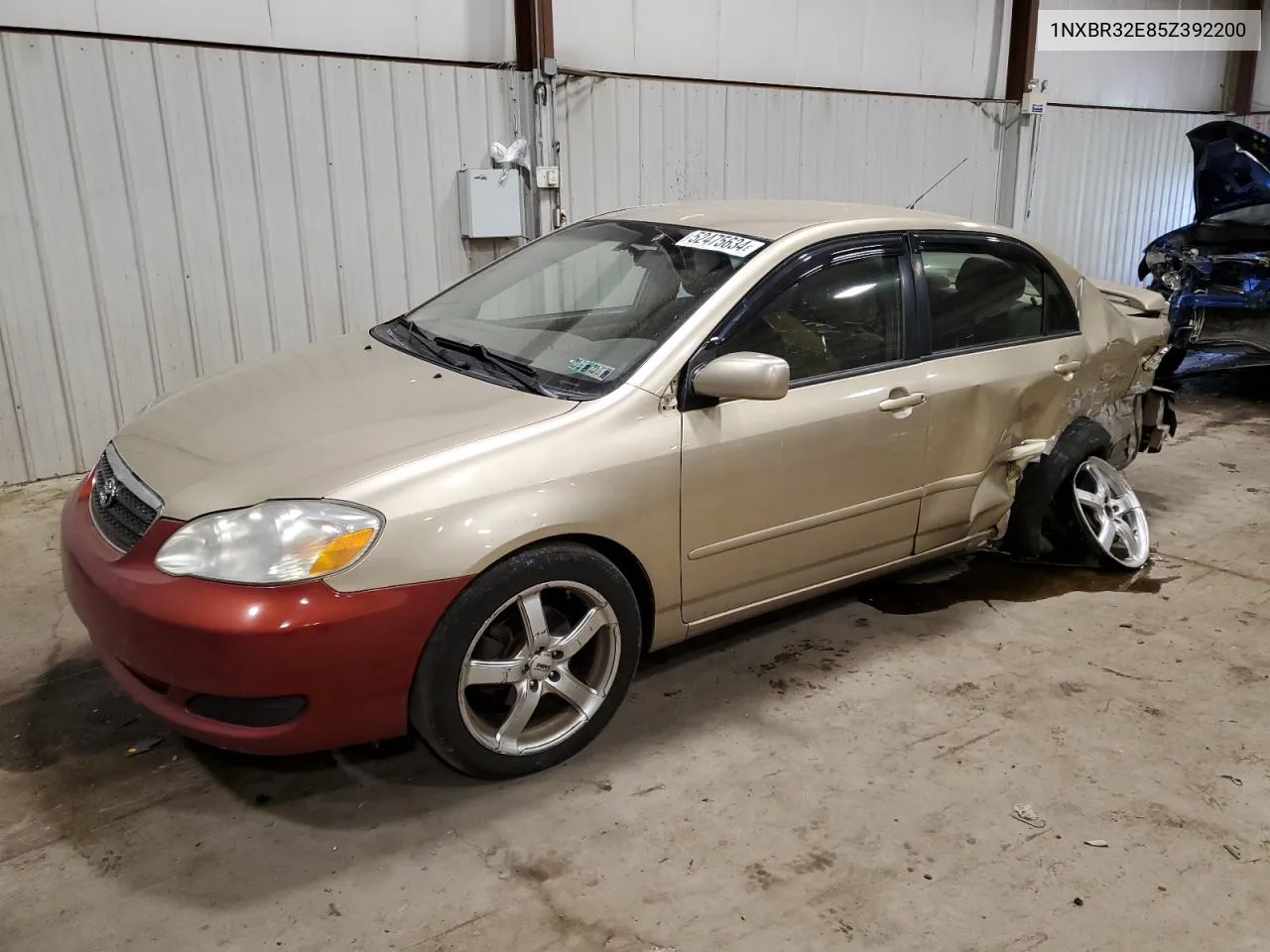 2005 Toyota Corolla Ce VIN: 1NXBR32E85Z392200 Lot: 52475634