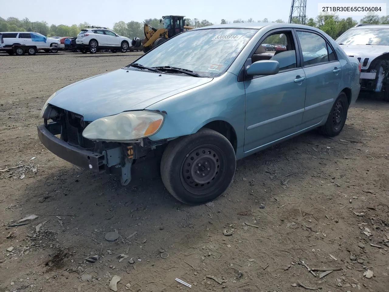 2005 Toyota Corolla Ce VIN: 2T1BR30E65C506084 Lot: 53055914