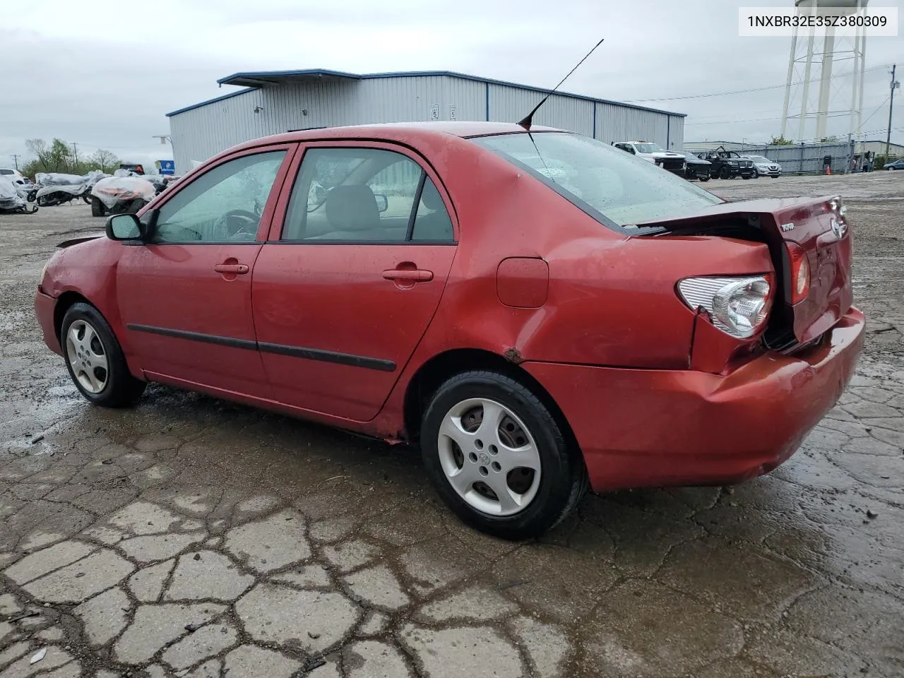 2005 Toyota Corolla Ce VIN: 1NXBR32E35Z380309 Lot: 53265144