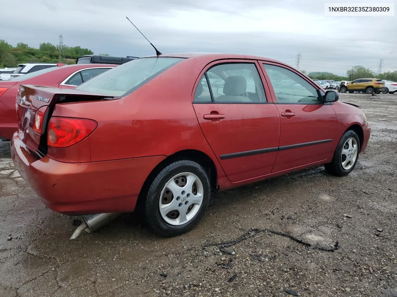 2005 Toyota Corolla Ce VIN: 1NXBR32E35Z380309 Lot: 53265144