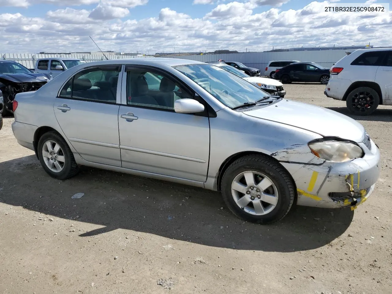 2005 Toyota Corolla Ce VIN: 2T1BR32E25C908472 Lot: 53616394