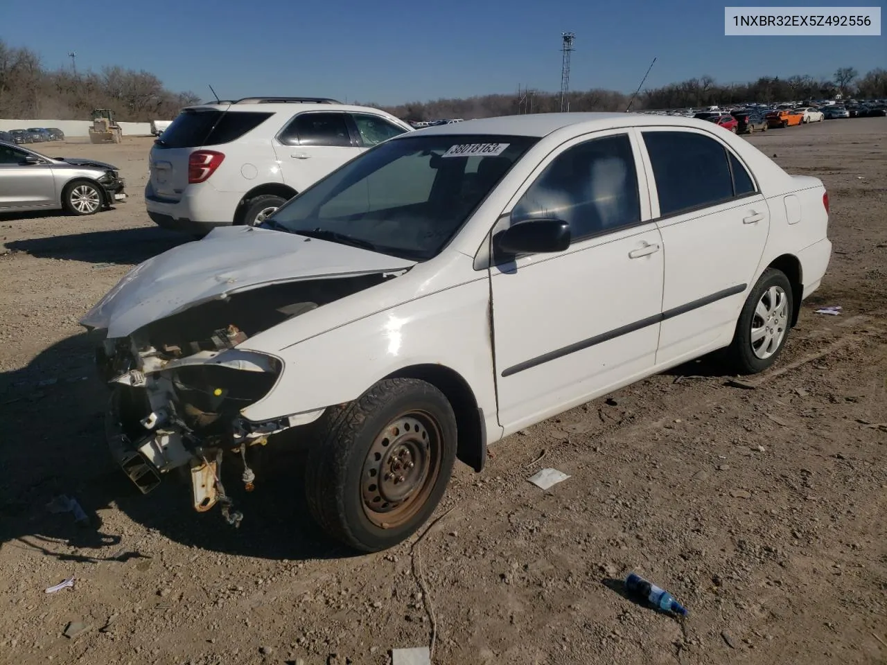 2005 Toyota Corolla Ce VIN: 1NXBR32EX5Z492556 Lot: 53930204