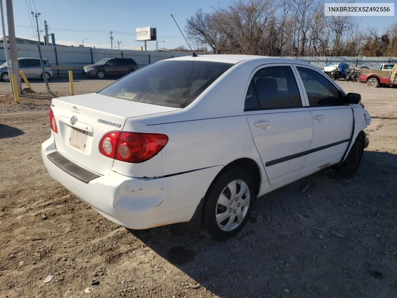 2005 Toyota Corolla Ce VIN: 1NXBR32EX5Z492556 Lot: 53930204