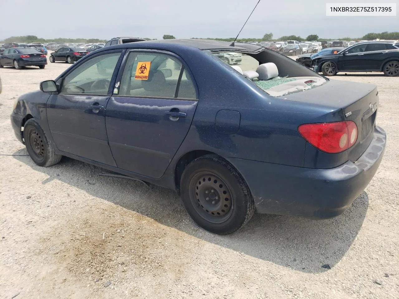 2005 Toyota Corolla Ce VIN: 1NXBR32E75Z517395 Lot: 57093734