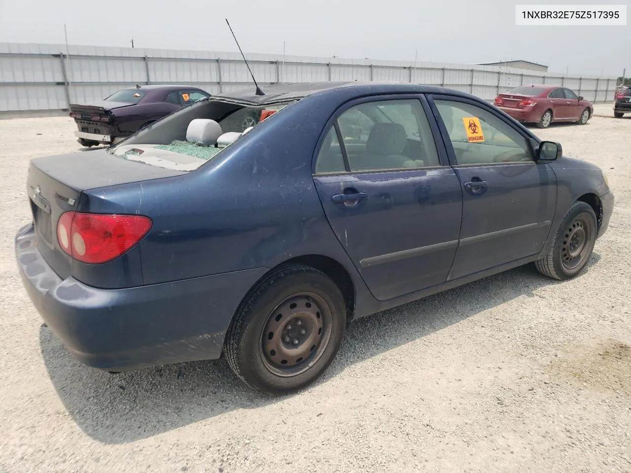 2005 Toyota Corolla Ce VIN: 1NXBR32E75Z517395 Lot: 57093734