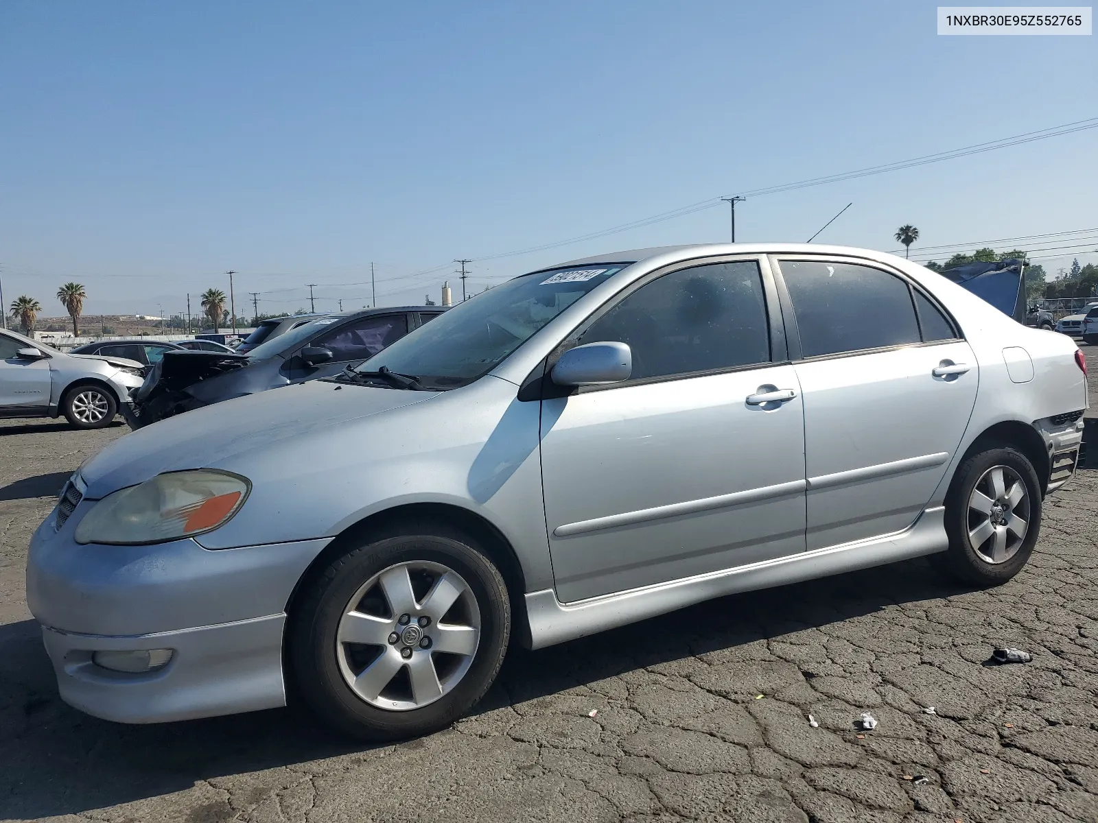 2005 Toyota Corolla Ce VIN: 1NXBR30E95Z552765 Lot: 59021514