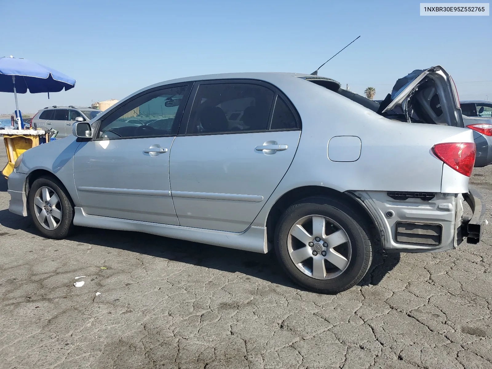 2005 Toyota Corolla Ce VIN: 1NXBR30E95Z552765 Lot: 59021514