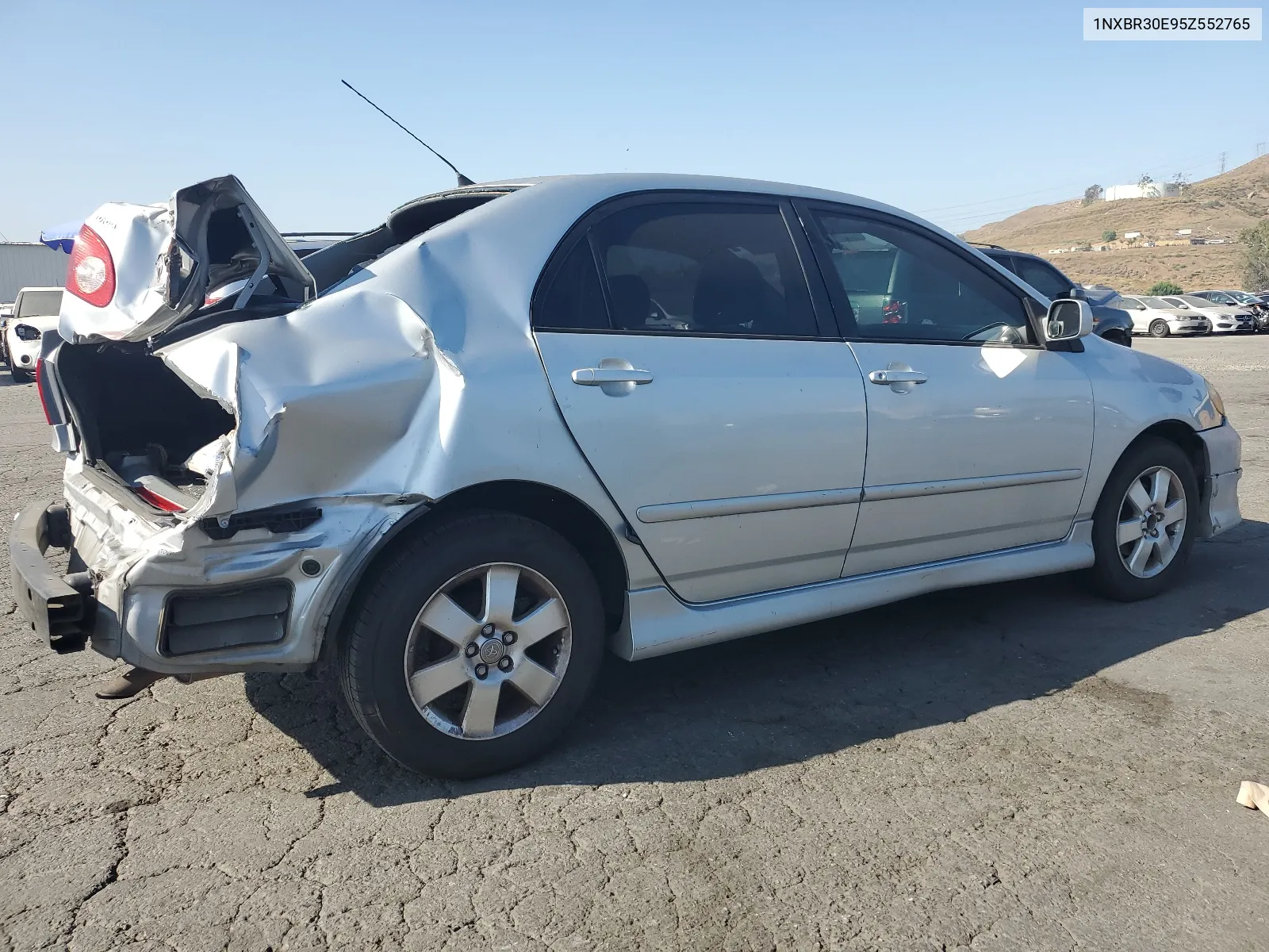 2005 Toyota Corolla Ce VIN: 1NXBR30E95Z552765 Lot: 59021514