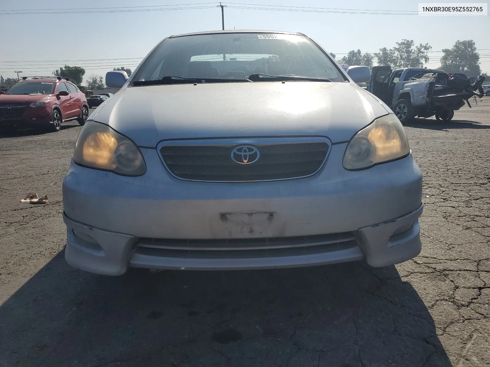 2005 Toyota Corolla Ce VIN: 1NXBR30E95Z552765 Lot: 59021514