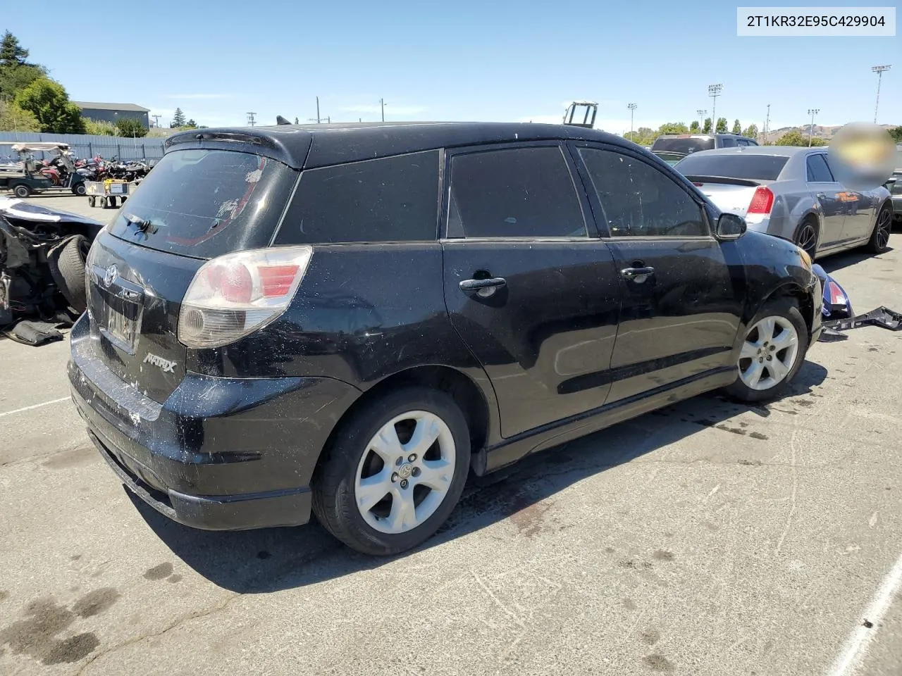 2005 Toyota Corolla Matrix Xr VIN: 2T1KR32E95C429904 Lot: 59236934