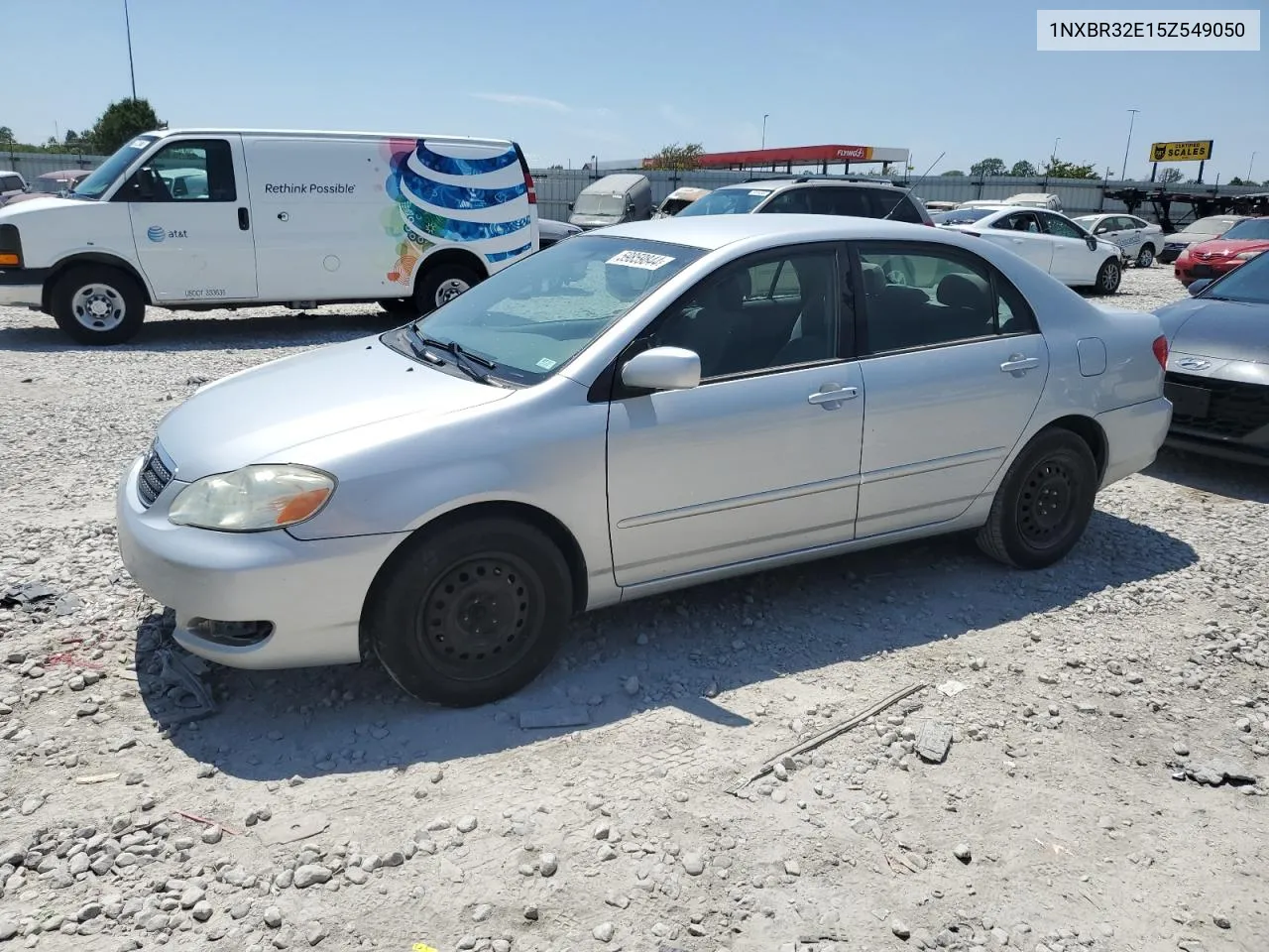 2005 Toyota Corolla Ce VIN: 1NXBR32E15Z549050 Lot: 59859844