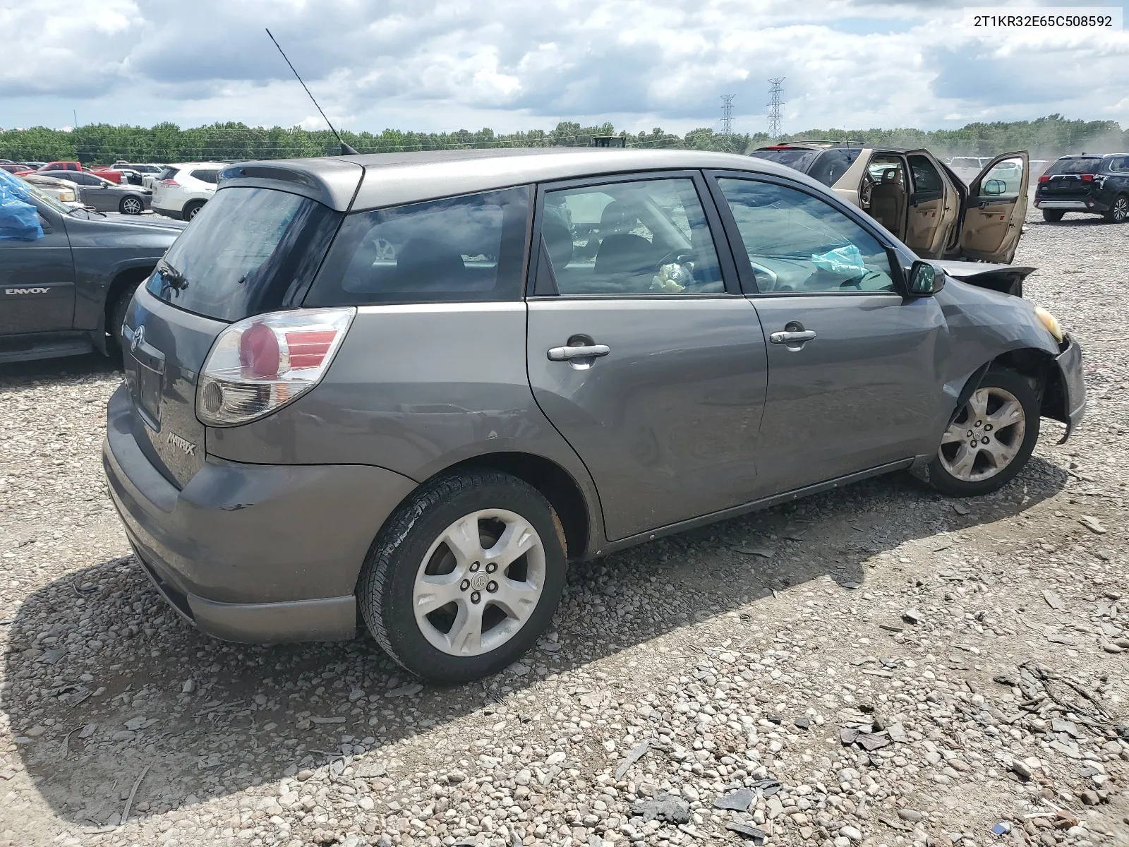 2005 Toyota Corolla Matrix Xr VIN: 2T1KR32E65C508592 Lot: 61055204