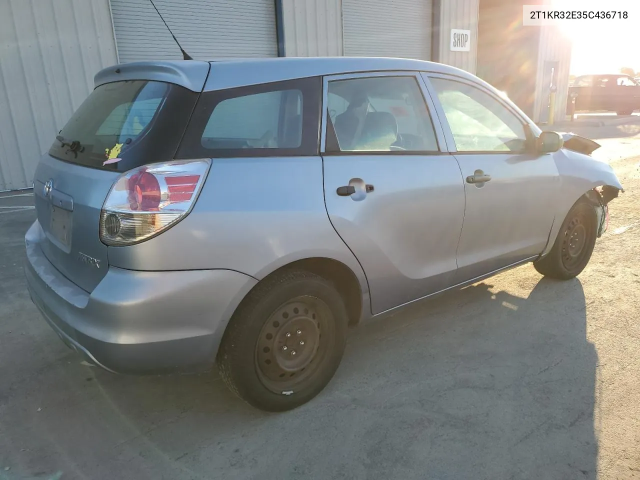 2005 Toyota Corolla Matrix Xr VIN: 2T1KR32E35C436718 Lot: 61769424