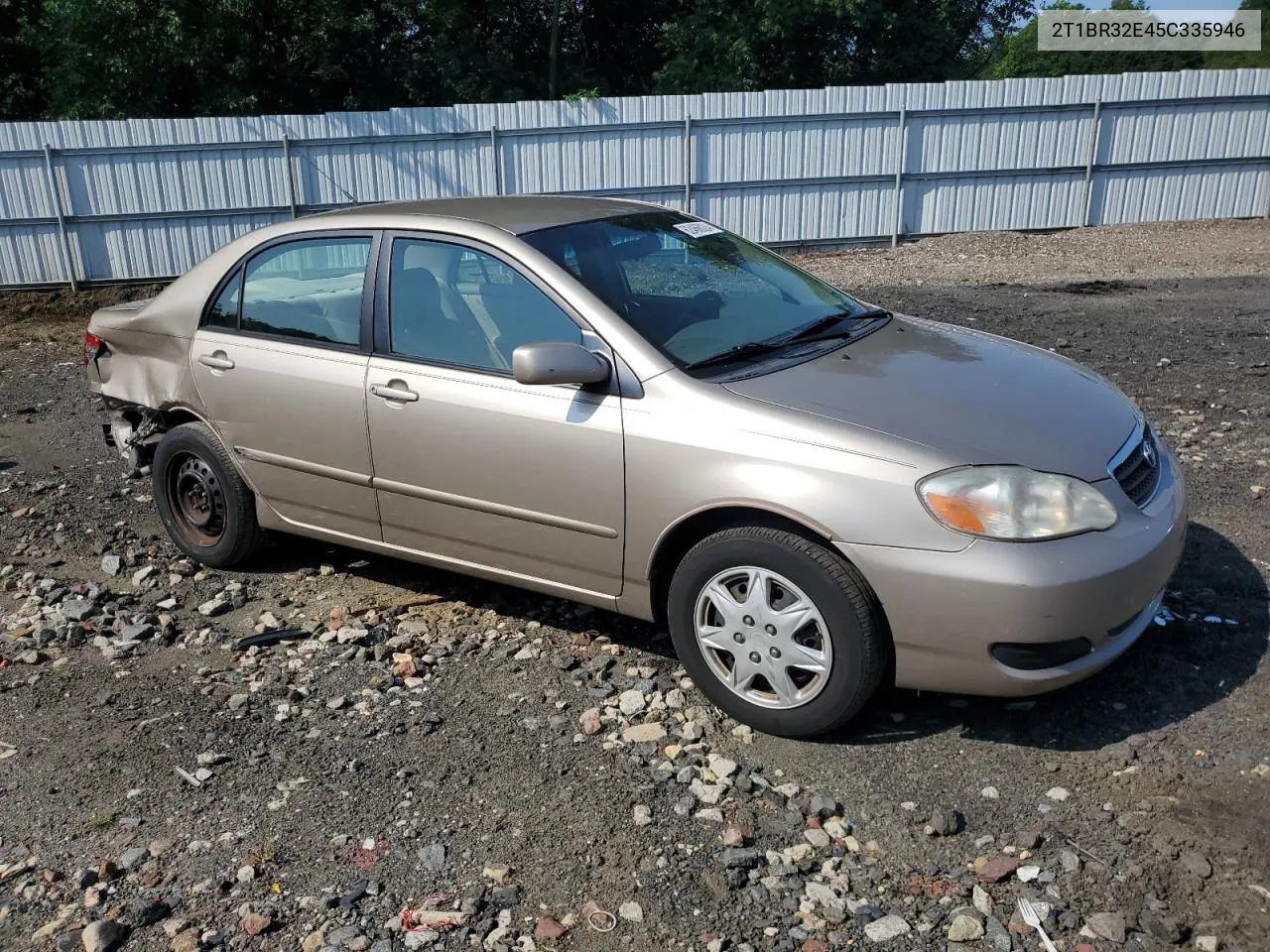 2005 Toyota Corolla Ce VIN: 2T1BR32E45C335946 Lot: 62466024