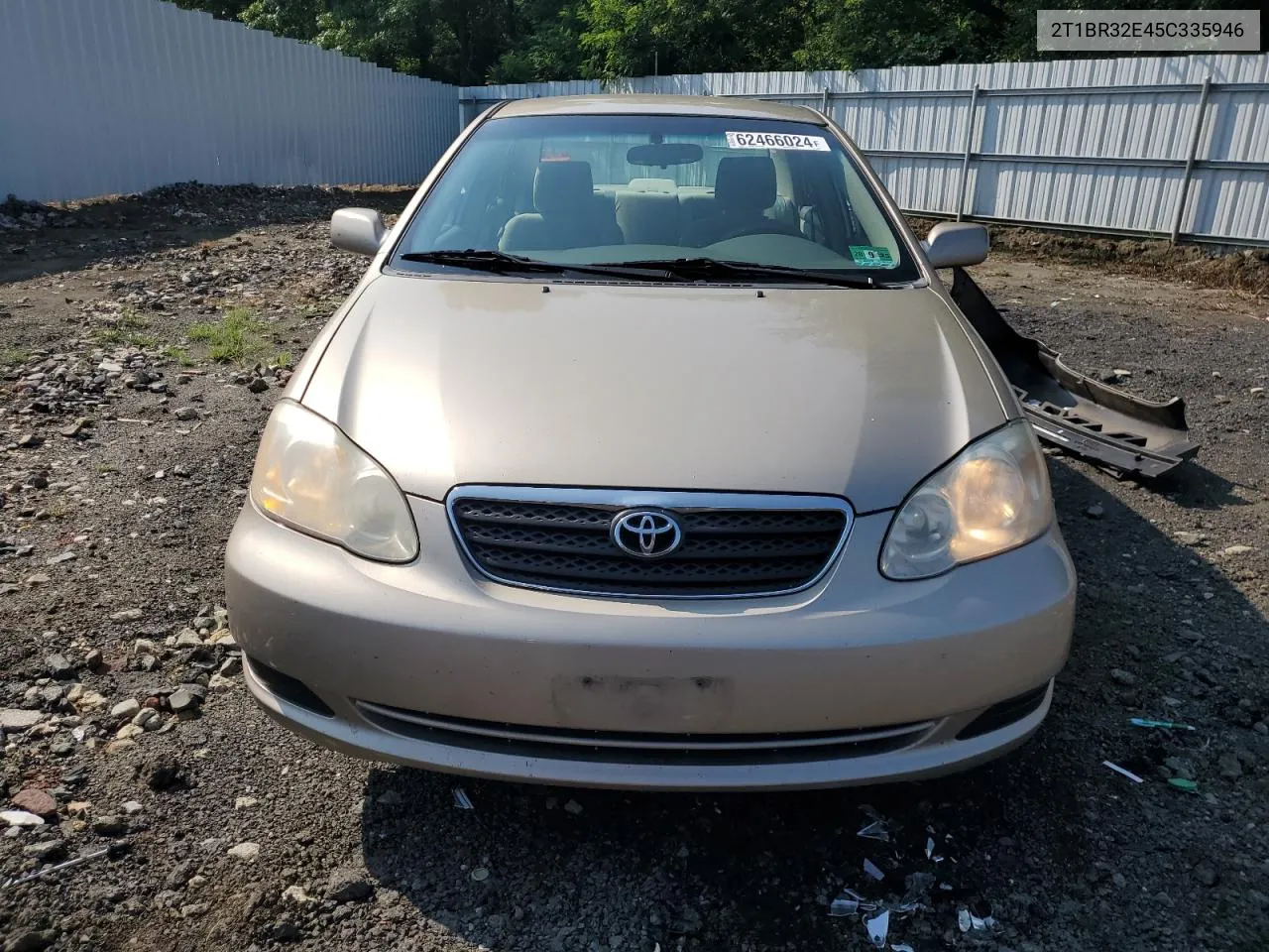 2005 Toyota Corolla Ce VIN: 2T1BR32E45C335946 Lot: 62466024