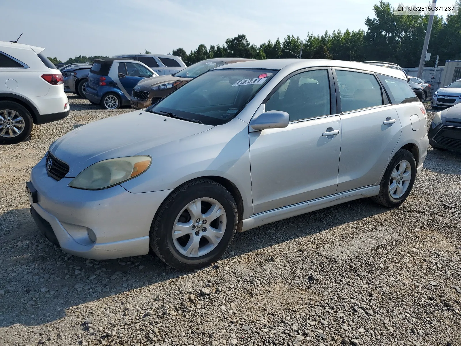 2005 Toyota Corolla Matrix Xr VIN: 2T1KR32E15C371237 Lot: 62855004