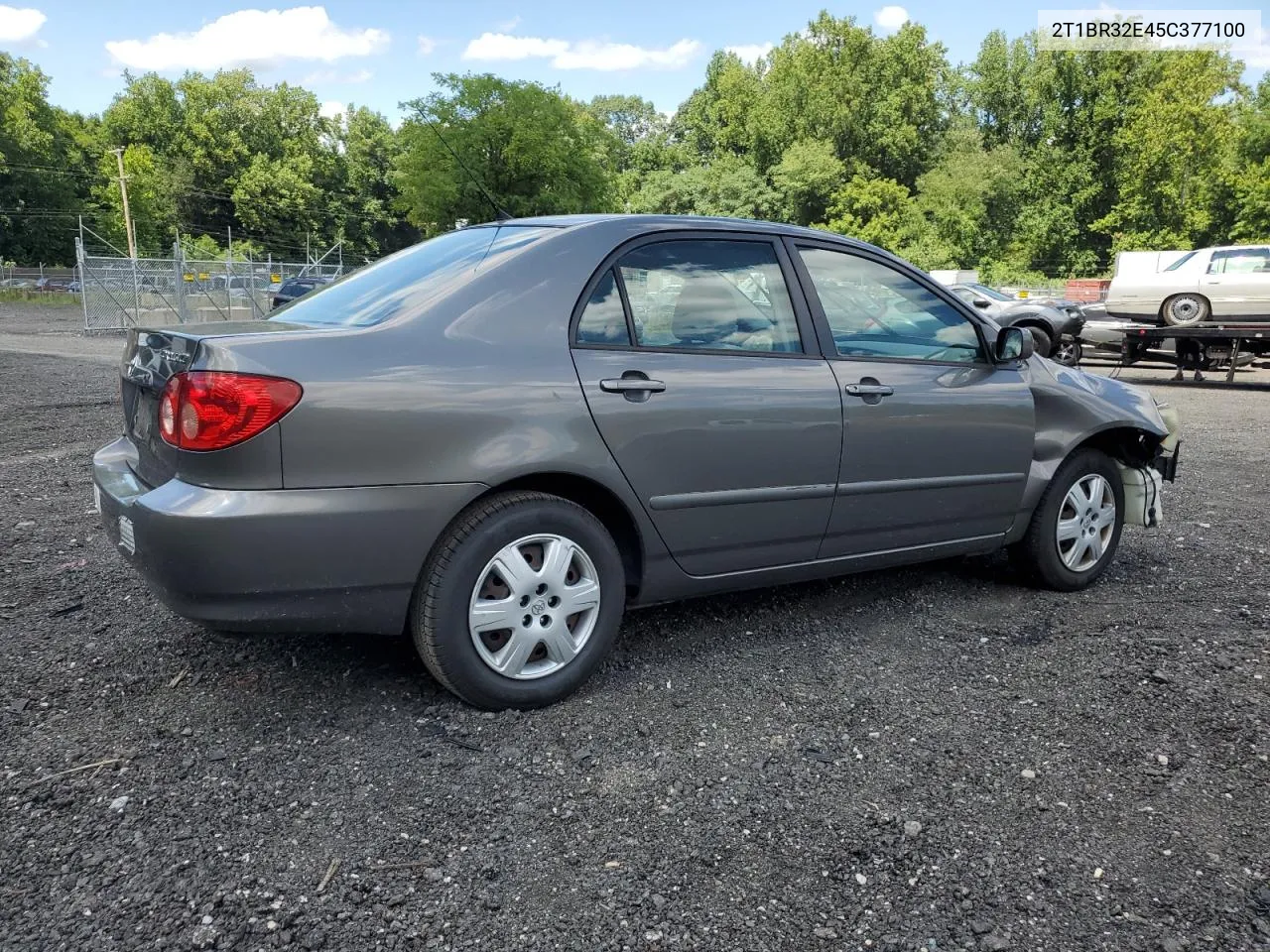 2005 Toyota Corolla Ce VIN: 2T1BR32E45C377100 Lot: 62871774