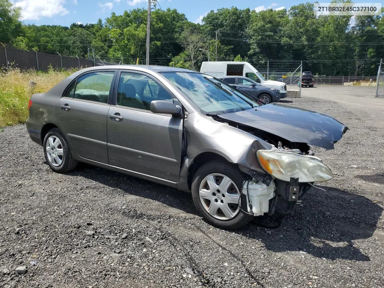 2005 Toyota Corolla Ce VIN: 2T1BR32E45C377100 Lot: 62871774