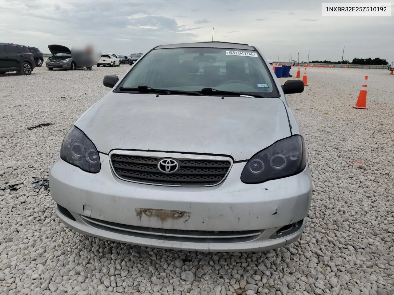 2005 Toyota Corolla Ce VIN: 1NXBR32E25Z510192 Lot: 63134794