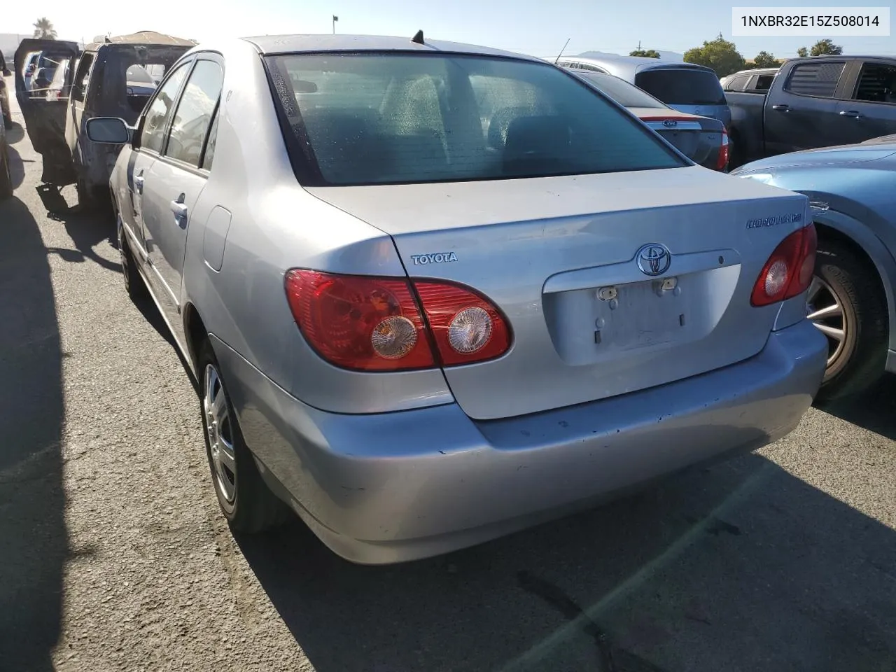 2005 Toyota Corolla Ce VIN: 1NXBR32E15Z508014 Lot: 63242034