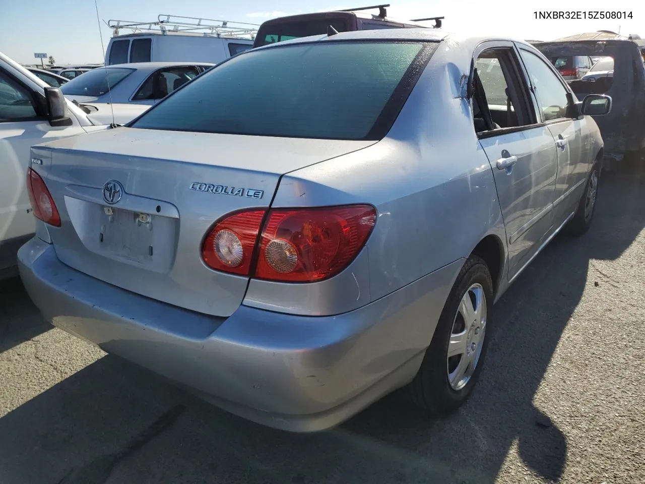 2005 Toyota Corolla Ce VIN: 1NXBR32E15Z508014 Lot: 63242034