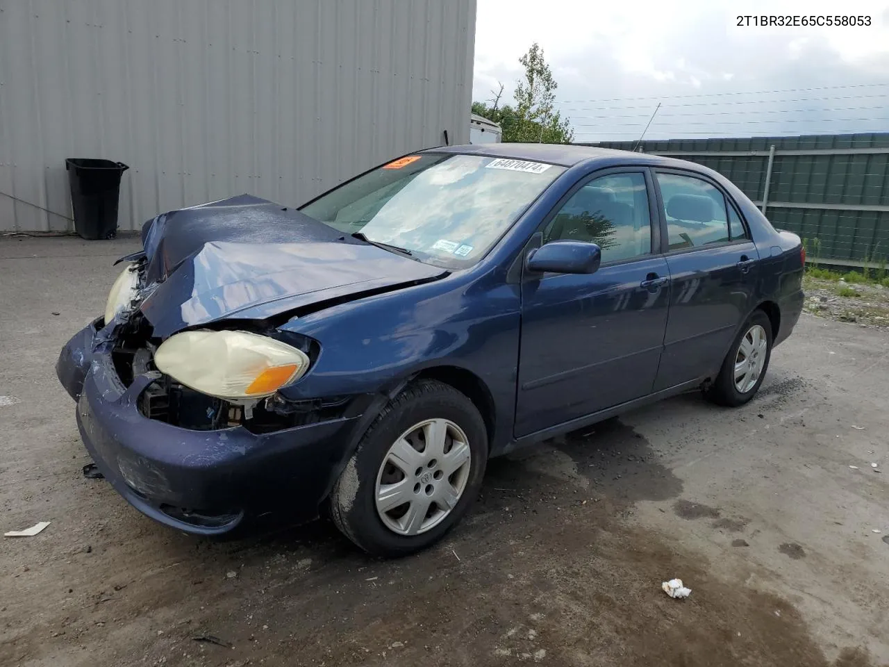 2005 Toyota Corolla Ce VIN: 2T1BR32E65C558053 Lot: 64870474