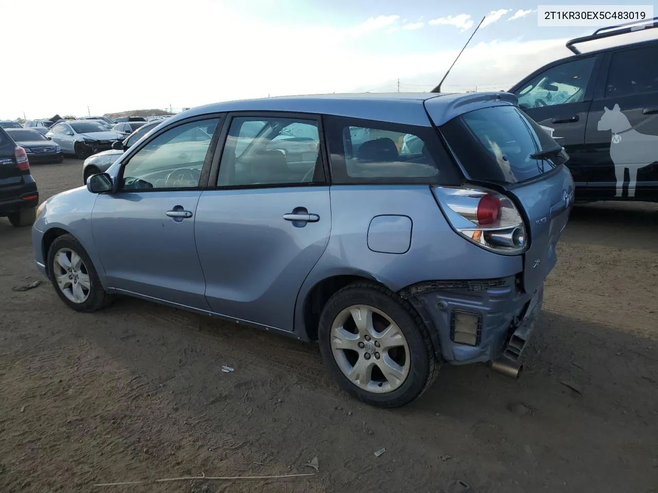 2005 Toyota Corolla Matrix Xr VIN: 2T1KR30EX5C483019 Lot: 65065064