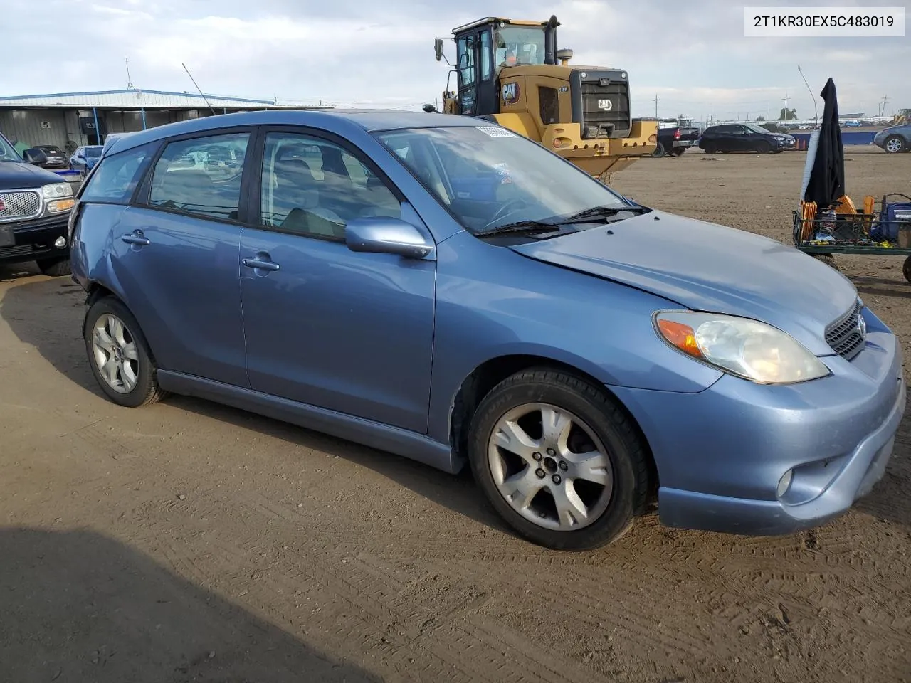 2005 Toyota Corolla Matrix Xr VIN: 2T1KR30EX5C483019 Lot: 65065064