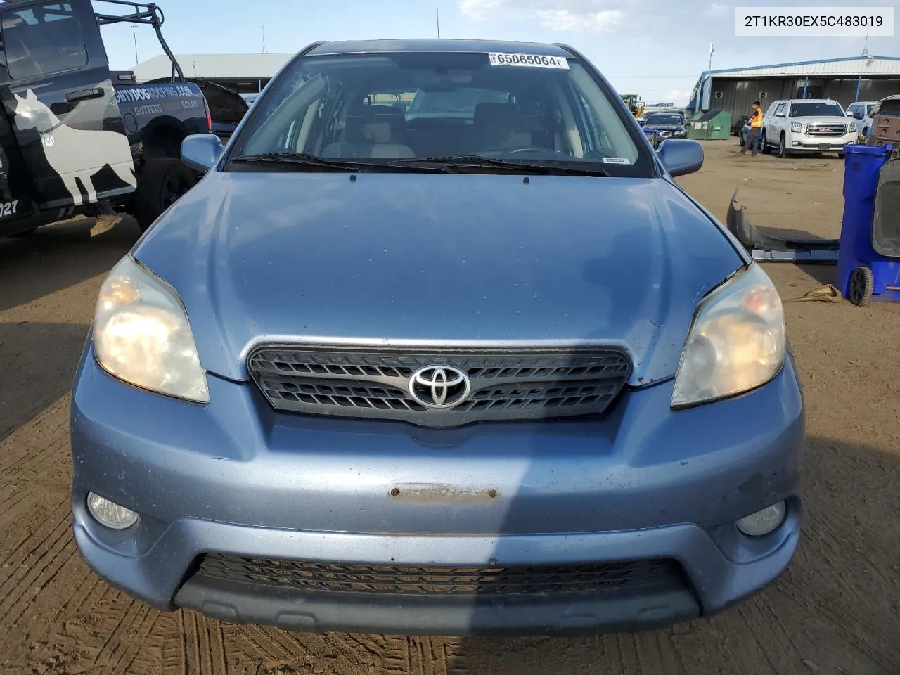 2005 Toyota Corolla Matrix Xr VIN: 2T1KR30EX5C483019 Lot: 65065064