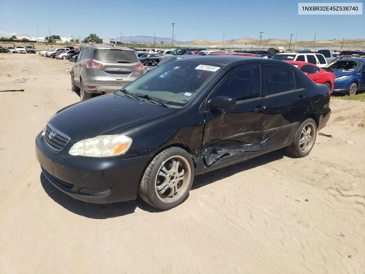 2005 Toyota Corolla Ce VIN: 1NXBR32E45Z538740 Lot: 65216634