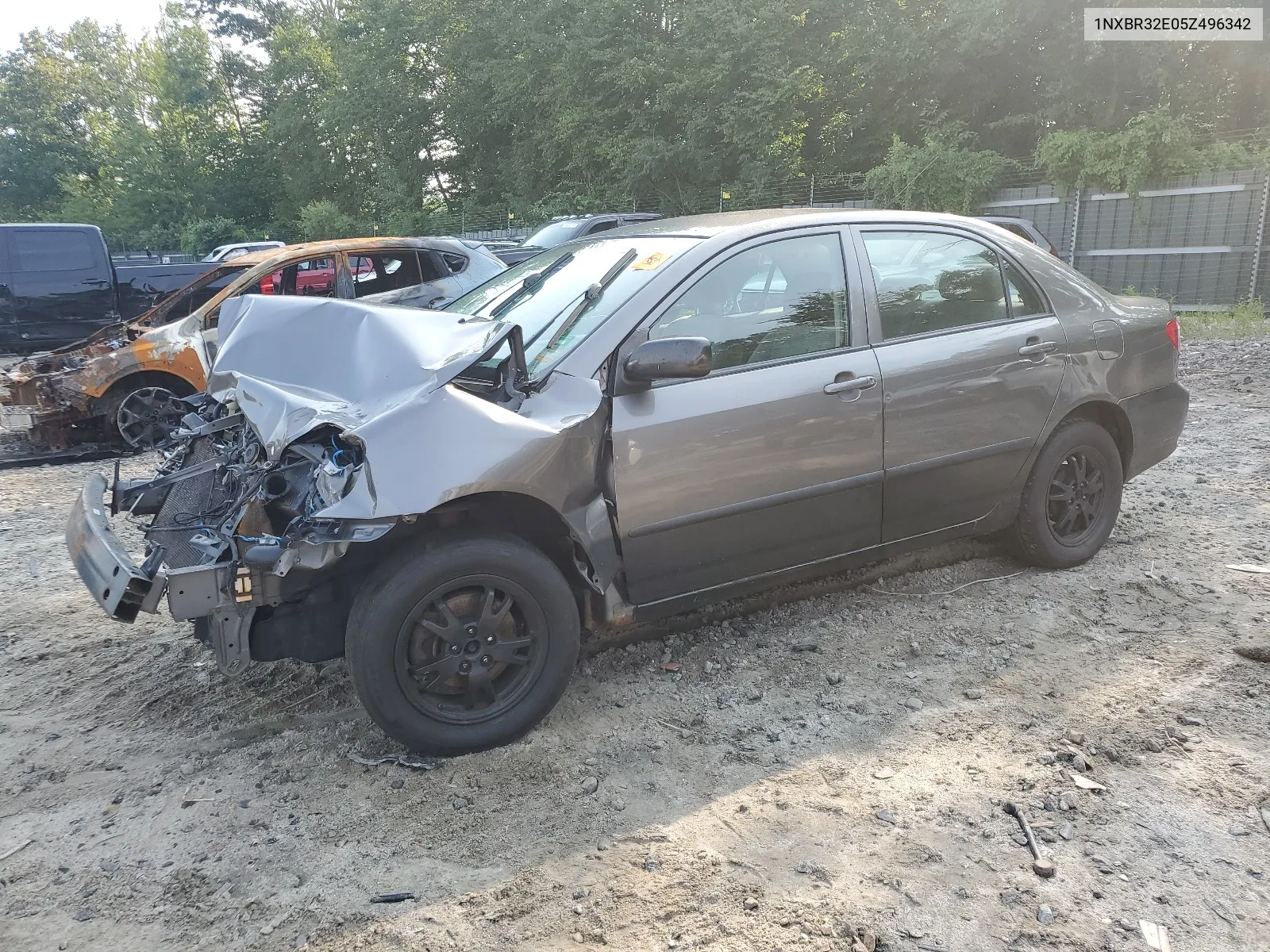 2005 Toyota Corolla Ce VIN: 1NXBR32E05Z496342 Lot: 65747084