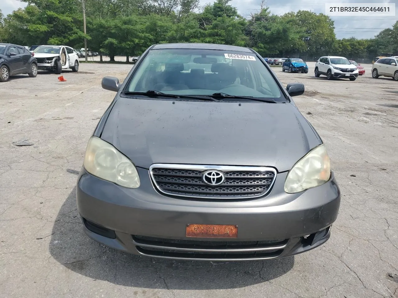 2005 Toyota Corolla Ce VIN: 2T1BR32E45C464611 Lot: 66283574