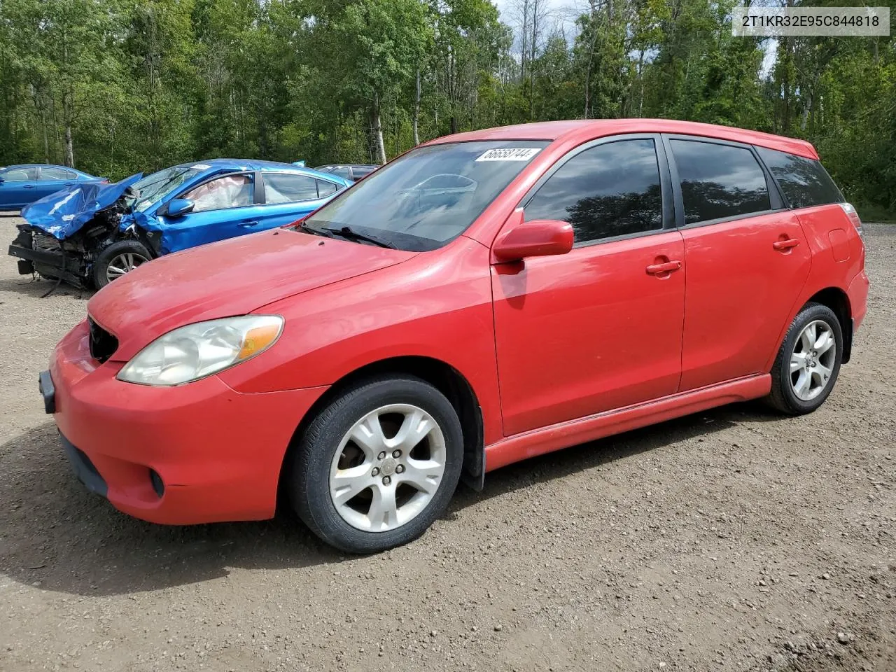 2005 Toyota Corolla Matrix Xr VIN: 2T1KR32E95C844818 Lot: 66658744