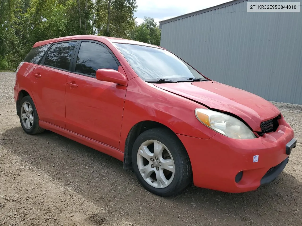 2005 Toyota Corolla Matrix Xr VIN: 2T1KR32E95C844818 Lot: 66658744