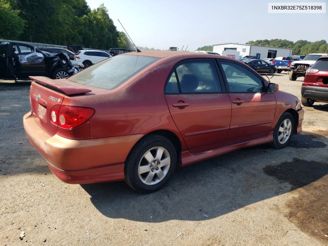 2005 Toyota Corolla Ce VIN: 1NXBR32E75Z518398 Lot: 67066944