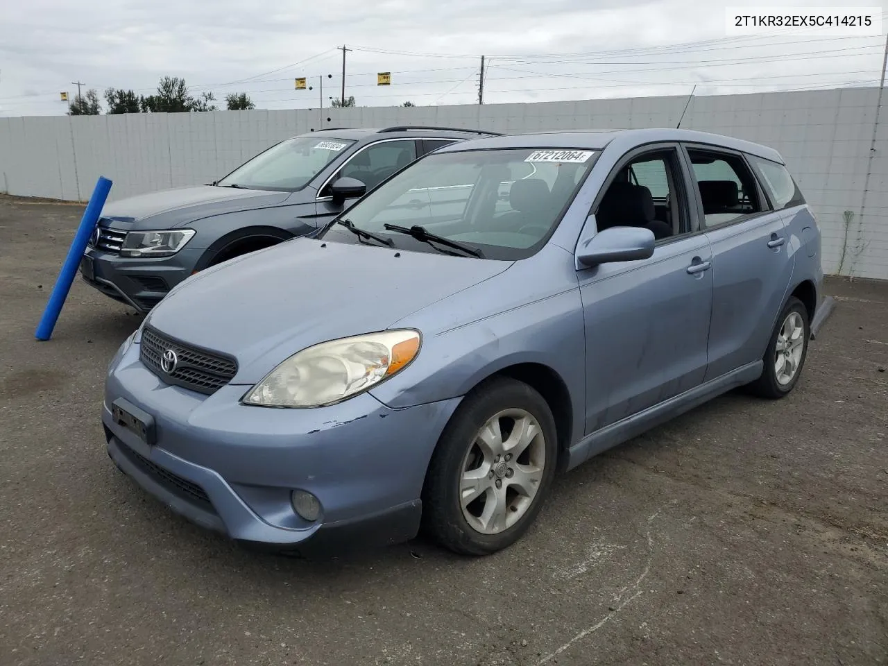 2005 Toyota Corolla Matrix Xr VIN: 2T1KR32EX5C414215 Lot: 67212064