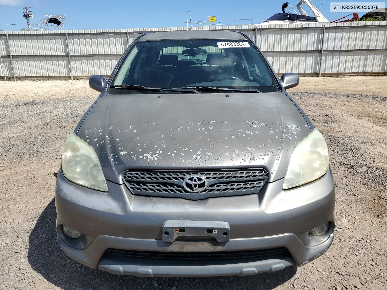 2005 Toyota Corolla Matrix Xr VIN: 2T1KR32E95C368781 Lot: 67403264