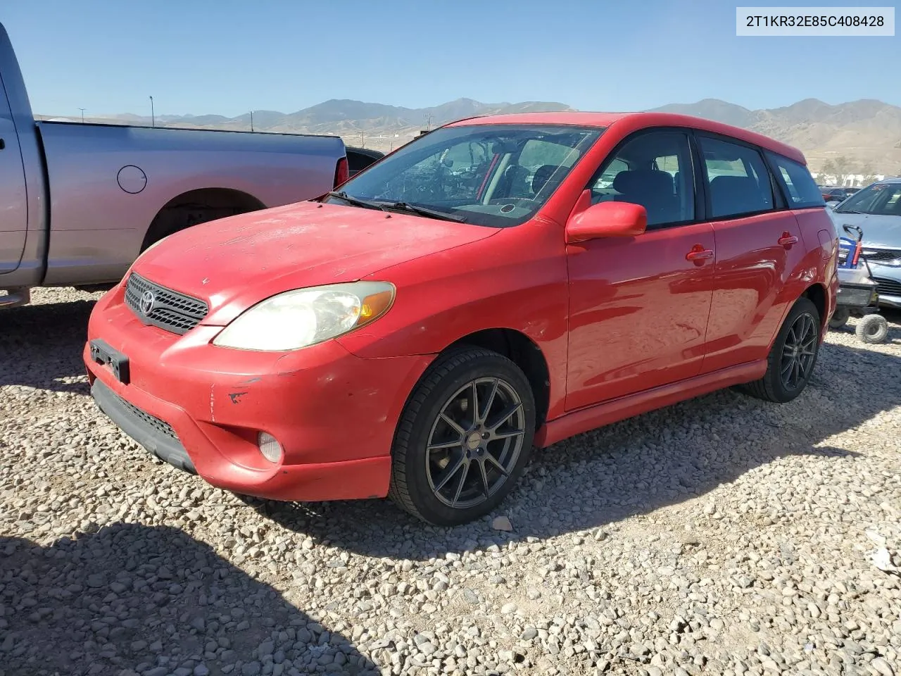 2005 Toyota Corolla Matrix Xr VIN: 2T1KR32E85C408428 Lot: 67466724