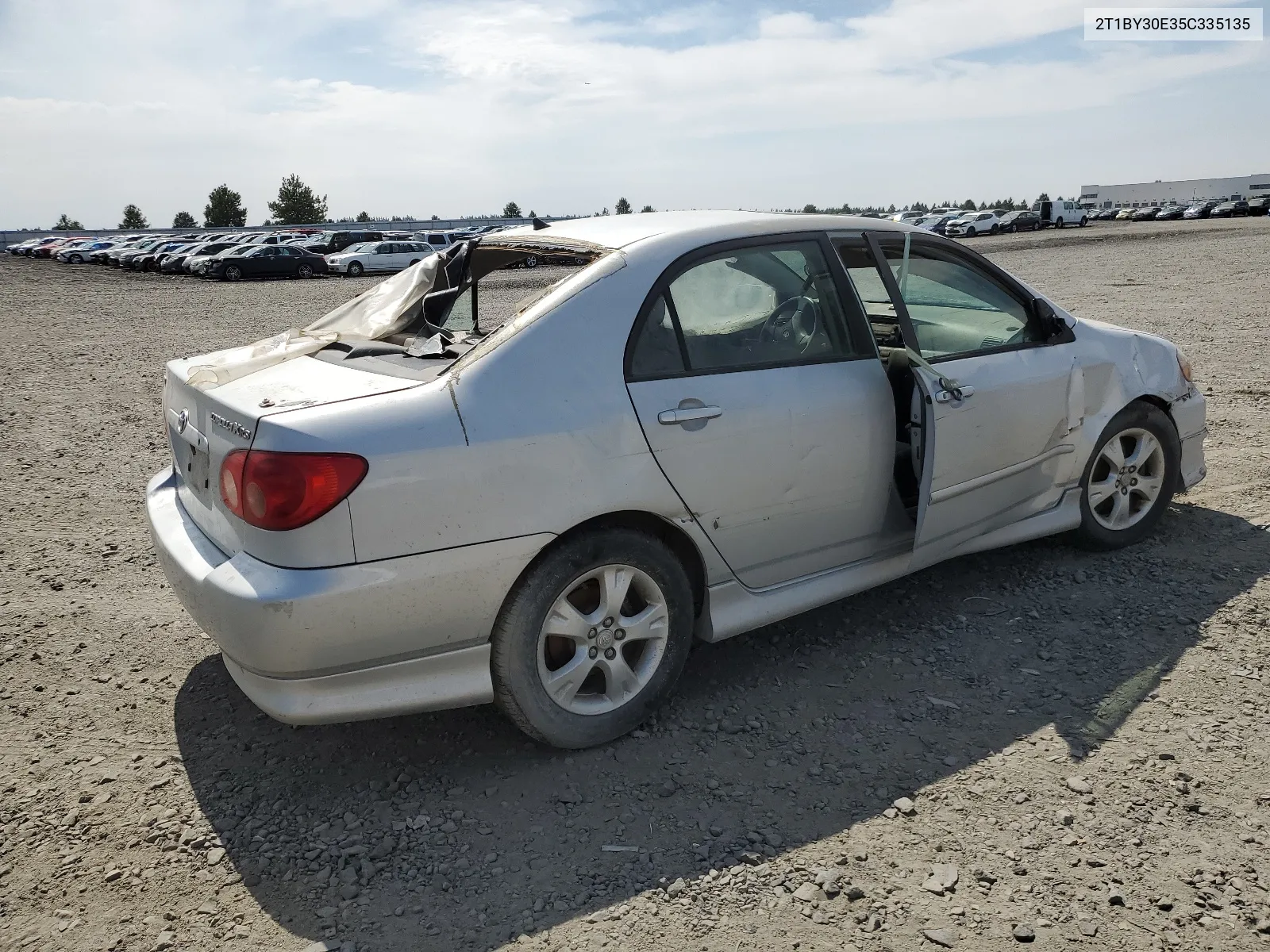 2005 Toyota Corolla Xrs VIN: 2T1BY30E35C335135 Lot: 67510654