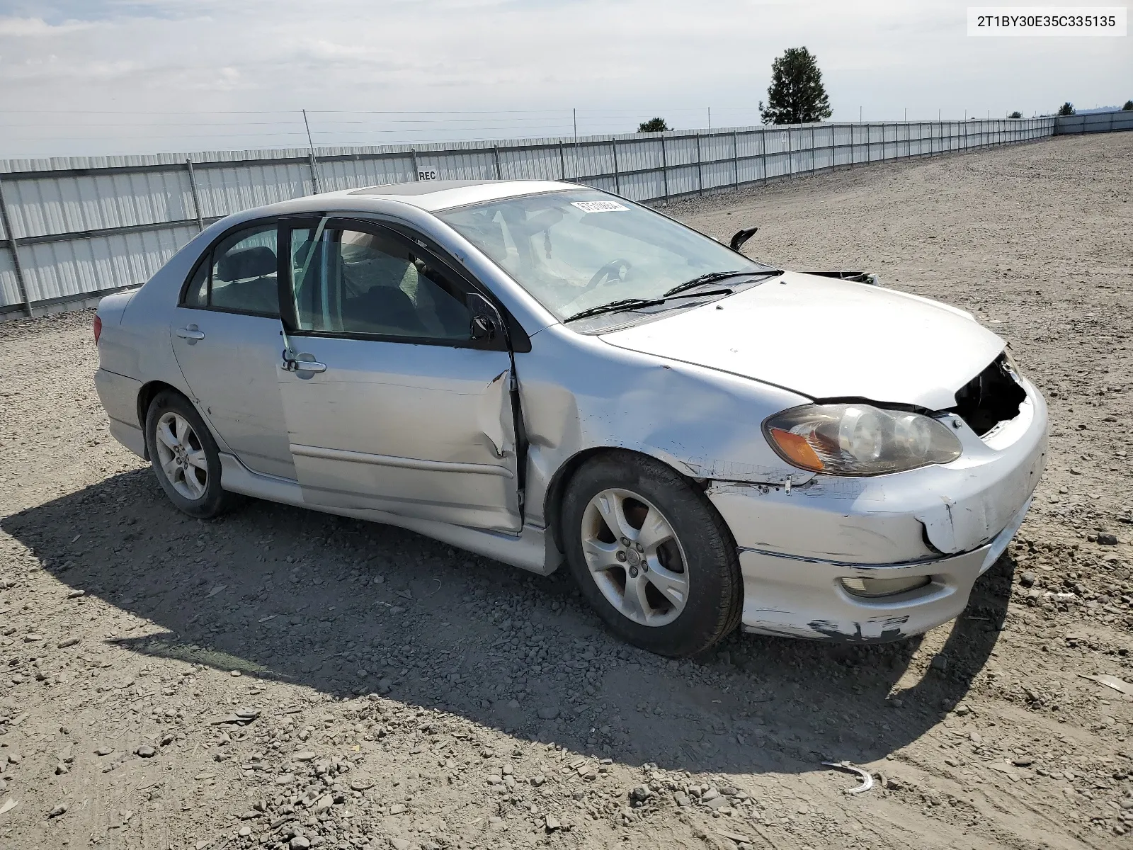 2T1BY30E35C335135 2005 Toyota Corolla Xrs