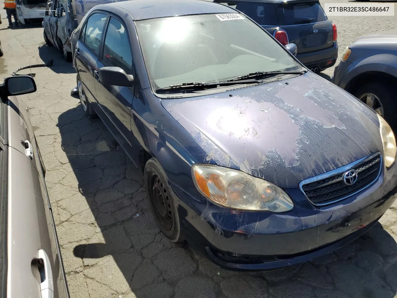 2T1BR32E35C486647 2005 Toyota Corolla Ce