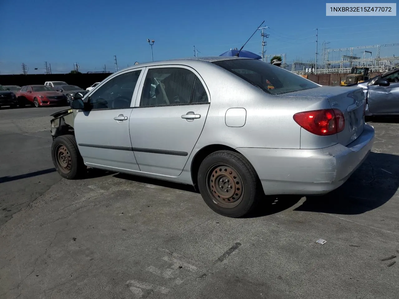 2005 Toyota Corolla Ce VIN: 1NXBR32E15Z477072 Lot: 67603554