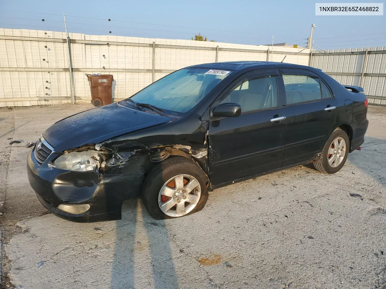 2005 Toyota Corolla Ce VIN: 1NXBR32E65Z468822 Lot: 67909794