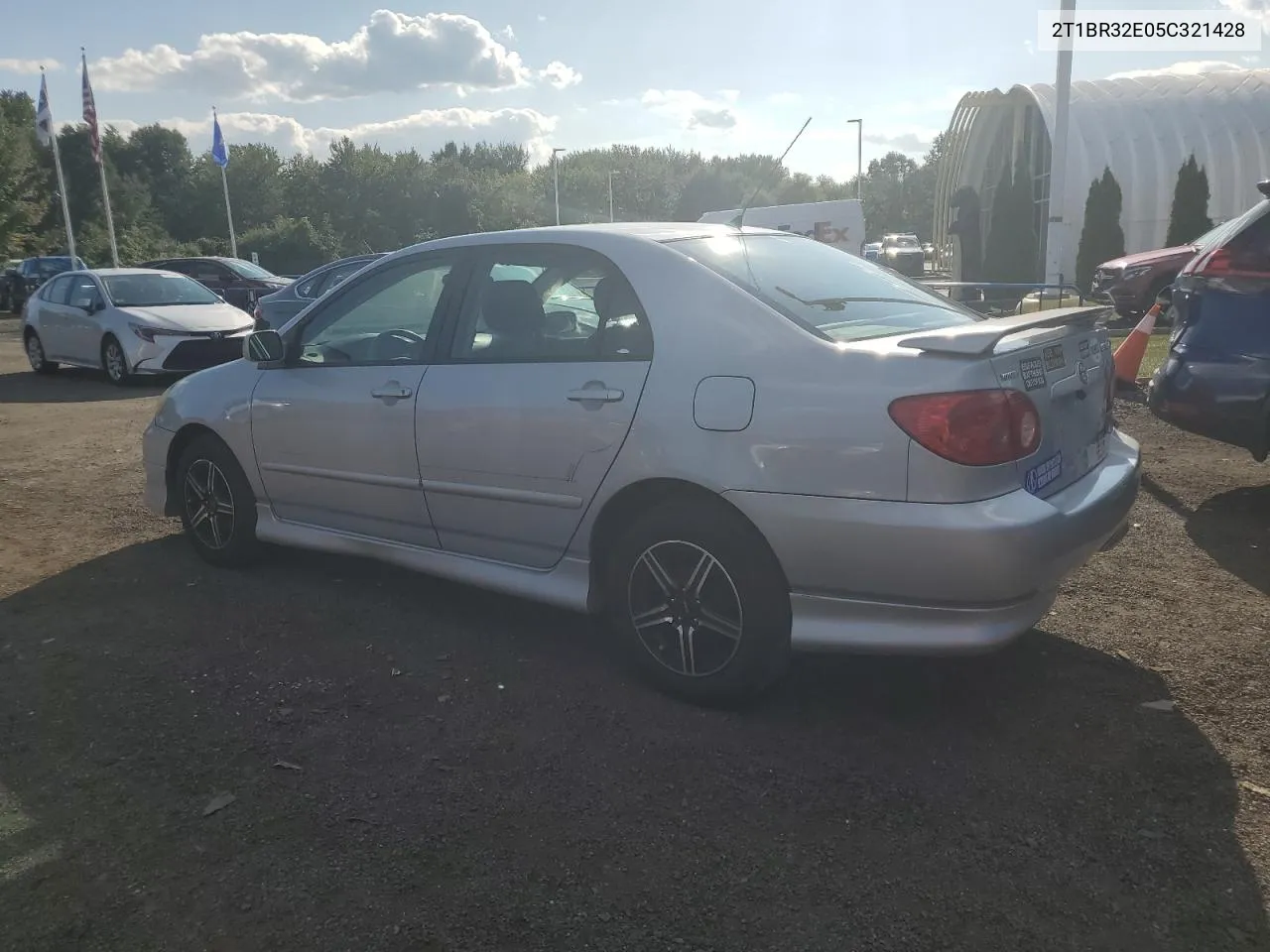 2005 Toyota Corolla Ce VIN: 2T1BR32E05C321428 Lot: 68282284