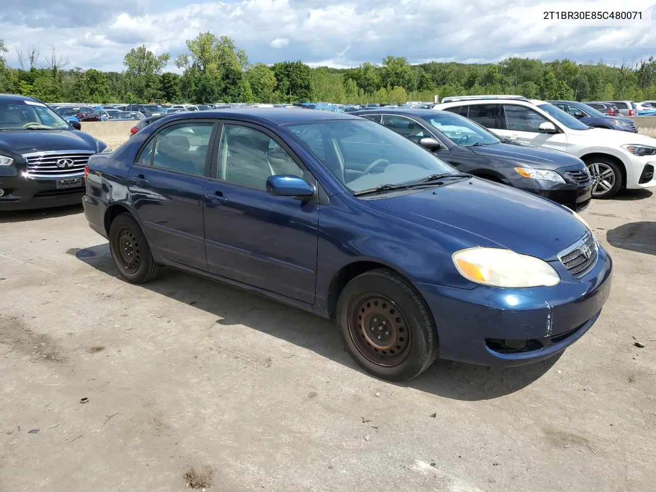 2005 Toyota Corolla Ce VIN: 2T1BR30E85C480071 Lot: 68288644