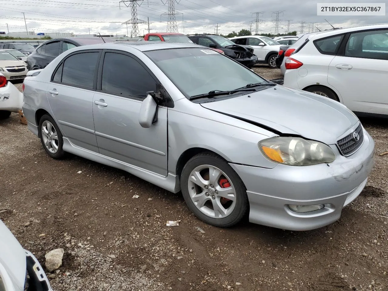 2005 Toyota Corolla Xrs VIN: 2T1BY32EX5C367867 Lot: 68303874