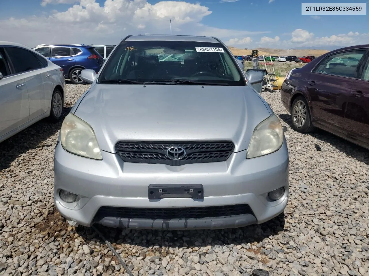 2005 Toyota Corolla Matrix Base VIN: 2T1LR32E85C334559 Lot: 68631104