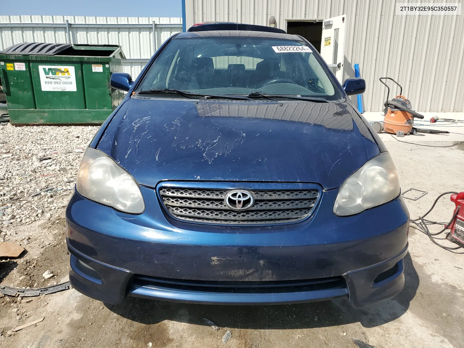 2005 Toyota Corolla Xrs VIN: 2T1BY32E95C350557 Lot: 68822264