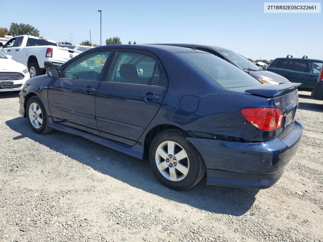 2005 Toyota Corolla Ce VIN: 2T1BR32E05C322661 Lot: 68920134