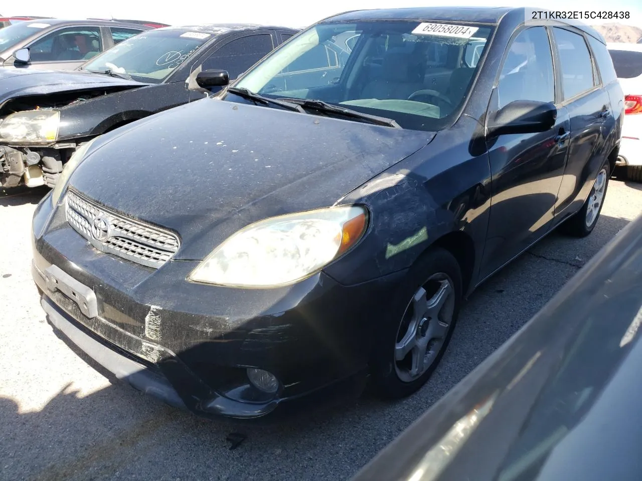 2005 Toyota Corolla Matrix Xr VIN: 2T1KR32E15C428438 Lot: 69058004